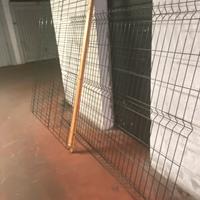 Rete metallica per giardino