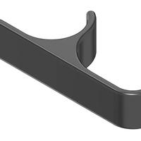 Gancio per campo da padel porta racchetta giacca