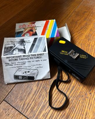 Fotocamera Kinon 110 Mini vintage anni 70