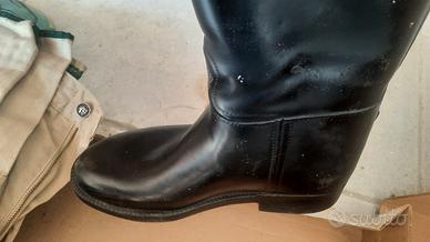 stivali Aigle e pantalone equitazione