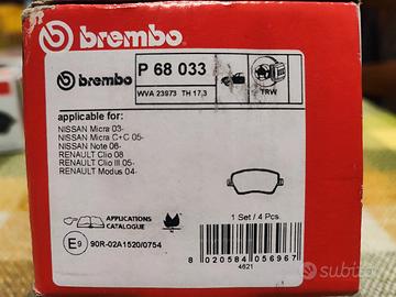 pasticche freni nuove 