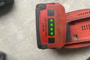 Batteria Hilti 22 V  1,6 Ah