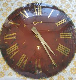 Orologio da parete in vetro Lowell diametro 45 cm