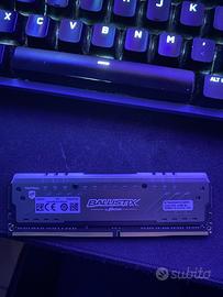 RAM DDR4 CRUCIAL BALLISTIX  RGB 16gb 3000mhz