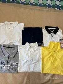 Lotto di 6 Polo tg L XL Cotone