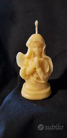 CANDELA IN CERA D'API PURA 