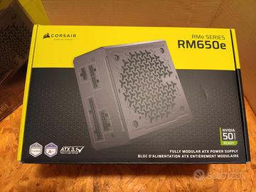 Corsair RM650e (2025) Alimentatore ATX modulare