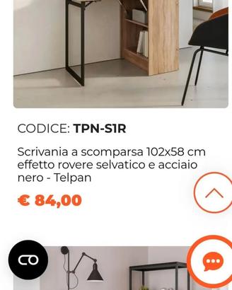 SCRIVANIA NUOVA