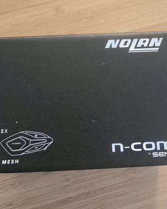 Interfono Nolan Mesh Twin Pack Coppia,nuovo 