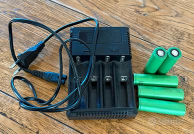 Caricabatterie nitecore new i4