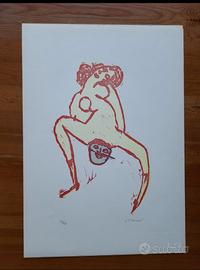 Xilografia Originale Mino Maccari