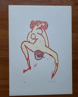 Xilografia Originale Mino Maccari