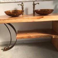 Mobile bagno doppio lavabo 