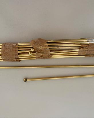 Bacchette in ottone per Tende