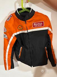 Giacca moto bambino
