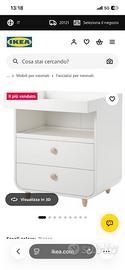 Fasciatoio ikea bambini MYLLRA