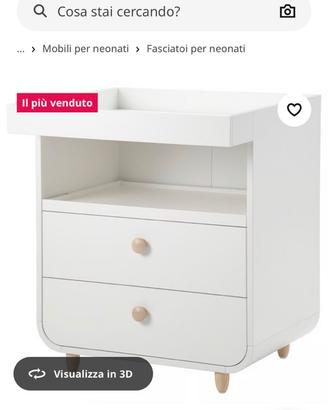 Fasciatoio ikea bambini MYLLRA