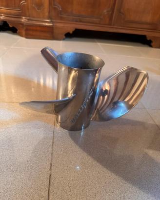 Elica acciaio ballistic passo 21, yamaha 40/70