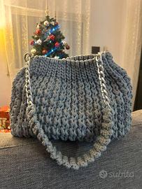 Borsa capiente uncinetto