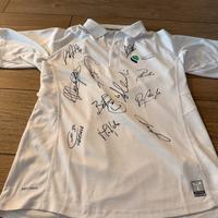 Maglietta Padel autografata calciatori