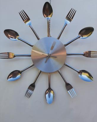 Orologio da parete “spoon & fork”