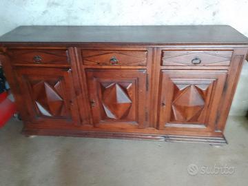 buffet basso a 3 porte 3 cass