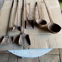 Mescoli e palette per fucine o caminetti ..