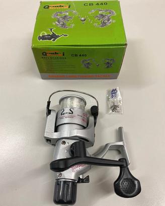 Mulinello Qunhai CB440 con filo da pesca