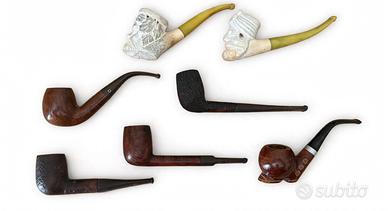 7 Pipe Vintage SAVINELLI Punto Oro + radica