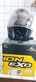 casco scorpion exo   misura s  + sotto casco alpin