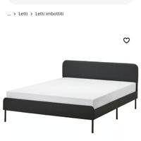 Letto 1,5 piazza IKEA SLATTUM  materasso incluso!