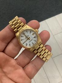 Rolex Date Just Oro 18kt  President