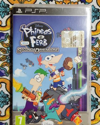Psp Gioco UMD- Phineas e Ferb Nella seconda dimens