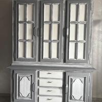 Credenza in legno stile shabby chic 
