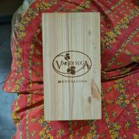 Cassa legno vino Val di Suga