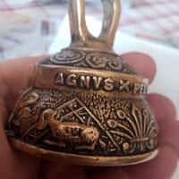 Campanella vintage. Bronzo. volume forte. 