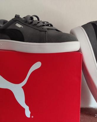 PUMA SMASH 3.0, NUMERO: 39, UNISEX, GREY, NUOVE.