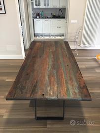 Tavolo Design stile Industrial