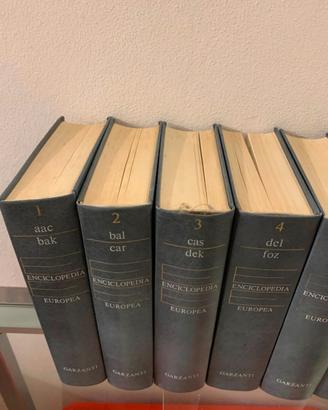 Enciclopedia Europea Garzanti prima edizione 1976