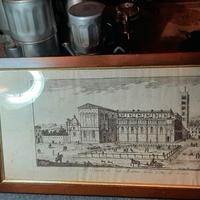 (VENDUTA )vecchia stampa di Lucca 