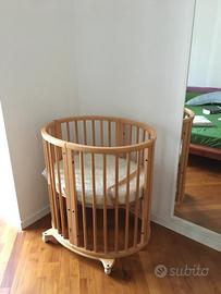 Lettino Stokke con materasso