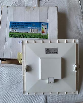 Faretto quadro LED da incasso