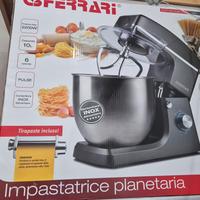 Impastatrice planetaria Ferrari con tirapasta 10 l