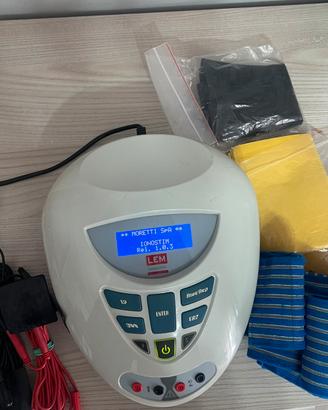 elettrostimolatore LEM ionostim, 2 canali completo