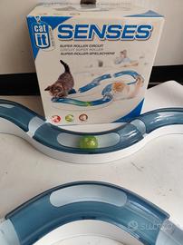 gioco circuito pallina  Senses per gatti 