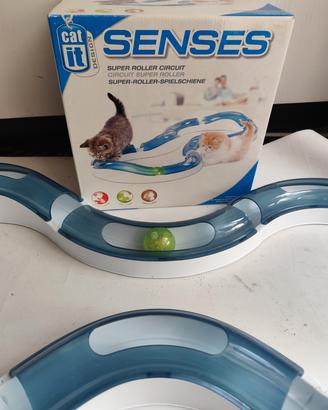 gioco circuito pallina  Senses per gatti 