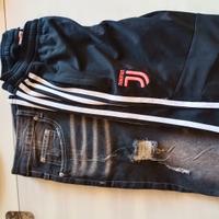 coppia di pantaloni uomo