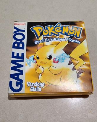 Pokémon Giallo Game Boy - CIB ITA Originale (Compl