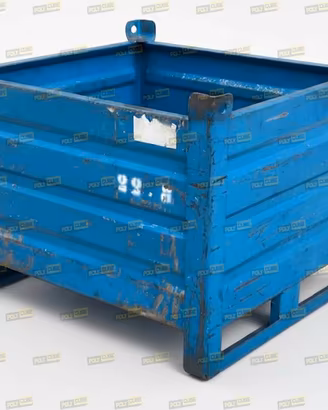 Cassoni metallici impilabili per officina