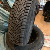Pneumatici invernali 175/70 R14 montati su cerchi